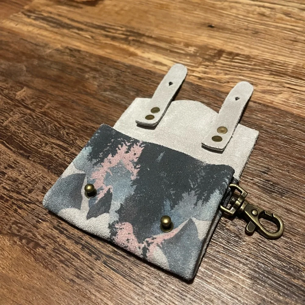 Free People | Eva Suede Mini Wallet Card Holder